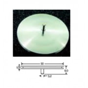 Shorter pin for all Zeiss/LEO SEM, FESEM & FIB systems, Slotted Head