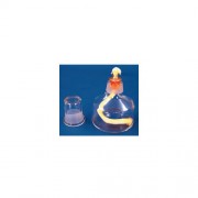 Alcohol Burner with Ground Glass Cap