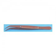 Curved, Coated Forceps
