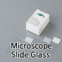 MICROSCOPE SLIDE GLASS 76x26 mm  유리커버 슬라이드 커버 글라스