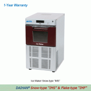 DAIHAN® 50 & 80kg Automatic Ice Maker, Snow-type “IMS” & Flake-type “IMF” With Fully Automatic System, Uniform Ice, Production & Storage, 아이스메이커