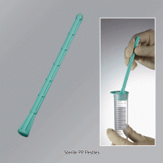 JetBiofil® Sterile PP Pestles, for Cell Strainer, DNase/RNase-free and Non-pyrogenic, L135mm with Non-slip and Easy Grip Handle, Autoclavable, Individual Package, 셀 여과기용 PP 패슬