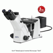 Kern® Metallurgical Inverted Microscope “OLM”, Adjustable 50W Halogen illumination, 50×~ 500× <br> Suitable for Surface Quality Testing of Raw Materials and Finished Products, 고성능 금속 도립 현미경