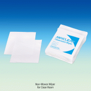 AnyCleanTM Non-Woven Wiper for Clean Room, Class 10, 228×228mm, 크린룸용 부직포와이퍼