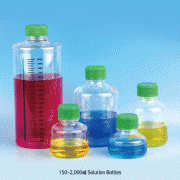 JetBiofil® Sterile PS Solution Bottle, Ideal for Storage, Engraved or Silk-print Graduated, 150~2,000㎖With Heavy-wall & Screwcap, Individual Sterile Package, 멸균 솔루션 바틀, 개별멸균포장