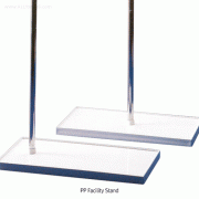 Kartell® PP Facility Stand, Rectangular, Good for Buret·Funnel &c.With PP Base, [ Italy-made ] , 편리형 플라스틱 4 각 스탠드