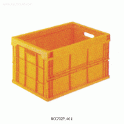National® PC Collapsible Universal Container, 36~74 LitWith Wide-range, PC 140℃, 조립식 만능 컨테이너