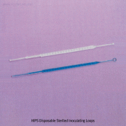 Kartell® Sterile HIPS Disposable Steriled Inoculating Loop / Needle, 1·10㎕Made of High Impact Polystyrene(HIPS), Blue & White-color, [ Italy-made ] , HIPS 일회용 멸균 접종 루프