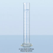 DURAN® A- & B-class Measuring Cylinder, Boro Glass 3.3, Tall-form·Spout·Hexagon-base, 5~2,000㎖, A 급 & B 급 메스실린더