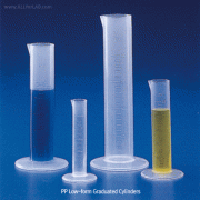 PP & SAN Short-form Cylinder Raised Mold Scale, Round-base, B-class, 1 0~2,000㎖PP & SAN 단형 메스실린더, B 급