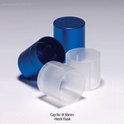 Aluminum and PP Φ38-neck Culture Flask Cap, for Aerobic CultureIdeal for od Φ38mm Culture Flasks & Vessels, Autoclavable, 알루미늄 & PP 컬처 캡