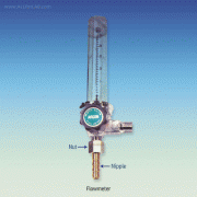 Myungshin® Flowmeter, Including Nut & Nipple, 25ℓ/min, 유량계