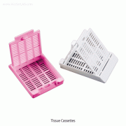 Slimsette TM Tissue & Biopsy Cassette, Acetal PolymerSlim Type, Writing area 45° angle, [ Canada-made ] , 티슈 & 바이옵시 카세트