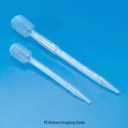 Kartell® PE Bellows Dropping Pipet, Graduated, 1.5 & 5.0㎖With Individual Wrapped, “Bellows” type, [ Italy-made ] , PE 풀무타입 드로핑 피펫