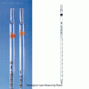 Witeg® Premium Certified AS-and B-class SEROLOGICAL Measuring Pipet, 0. 1 ~50㎖With Amber Stain Graduation & Color-code, DIN / ISO, [ Germany-made ] , 세로로지컬 메스 ( 전량 ) 피펫, 갈색침투눈금