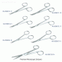 Hammacher® Premium Microscopic Scissors, Medical-grade, L105~145mmWith Sharp- Sharp/- Probe Pointed Tip, Rustless, [ Germany-made ] , 고급형 정밀 미세 가위