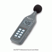 SAUTER® Professional Sound Level Meter, 30~130db, 0.1db ReadoutWith Multi Measuring Functions, Selectable Methods of Evaluation, 프로페셔널 소음계