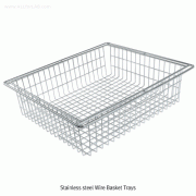 Rectangular Stainless-steel Wire Basket Tray, 16~35 LitIdeal for Sterilization·Transfer·Storage, High Quality, [ Korea-made ], 스텐선바스켓/트레이