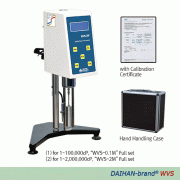 DAIHAN® Standard Rotary Viscometer-full Set “WVS-0.1M” & “WVS-2M” , with Calibration Certificate, 1~2,000,000 cPWith Standard Spindle-kit(LV1~4), Lifting Stand, Hand Handling Case, 0.3~60rpm, 표준형 디지털 회전 점도계-풀세트