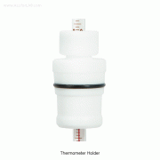 SciLab® PTFE Thermometer Holder, with id Φ6/7mm with Internal External Viton O-Ring, -200℃~+260℃withstand, PTFE, Teflon 온도계 홀더