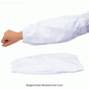 Teflon-coated Arm Cover, White, Length 365mm Made of Polyester(98%), Reagent/Heat-Resistant at 295℃, 테프론코팅 토시, 내약품성