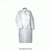 Kimtech® 3 Layers Non-woven Disposable Lab Coats, Anti-static Good for Protect Microorganism/Reagent/Organic Solvents, 킴테크®사이언스 일회용 실험실용 가운