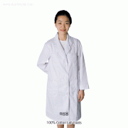 Keumsung® 100% Cotton Lab Coats / Gown, General Purpose Ideal for Laboratory & Medical, 순면 백색 가운
