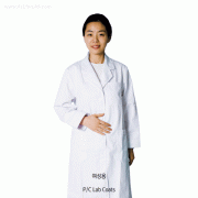 Keumsung® P/C Lab Coats / Gown, General Purpose, With 35% Cotton + 65% Polyester Ideal for Laboratory & Medical, P/C 백색 가운