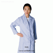 Keumsung® Cannon Lab Coats / Gown, General Purpose, With 15% Cotton + 85% Polyester Ideal for Laboratory & Medical, 캐논 하늘색 가운