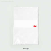 3M® PE Sterile Sample Bag, Good for Foodstuff, 710 ~ 1620㎕ with Printed white writing Area, Plain-/Wire-/Filter-/Filter & Wire-type, PE 멸균 샘플백