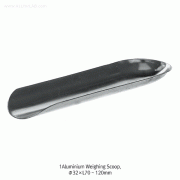 Bochem® Aluminium Weighing Scoop, Φ32×L70 ~ L120mm with Light-Weight(Sp. 2.7g/cm3), 알루미늄 웨잉 스쿠프, 경량