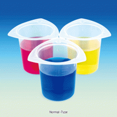 PP Tricorn Beakers, with 3-Dripless Spout, 50~1000㎖ Light weight, Translucent, Autoclavable, 125/140℃ withstand, 트리콘 비커