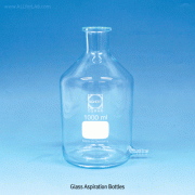 SciLab® DURAN glass Aspiration / Leveling Bottles, 500~5000㎖ with Outlet Tube, Borosilicate Glass 3.3, 듀란 글라스 아스피레이터 / 레벨 바틀