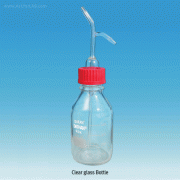 SciLab® GL45 DURAN glass Spray Bottle, for Reagent/Chromatography, 100~500㎖ with safety GL Screw System/PTFE inner Tube, Graduated, 눈금 스프레이어