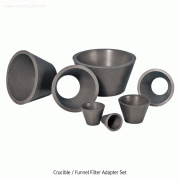 SciLab® Crucible / Filter Funnel Rubber Adapter-set / 7pcs Made of NBR-Rubber, 필터 어댑터 세트