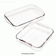 PYREX® Rectangular Dishes, for Multiuse, 2~4.5Lit Autoclavable or Usable in Microwave Oven,α3.3-glass, 다용도 4각 Glass디쉬