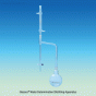 Glassco® Water Determination/Distilling Apparatus, “Dean-Stark”, 1000㎖ Flask, 10㎖ receiver Ideal for Moisture Test, with Round Bottom 24/29 Joint Flask, 수분측정장치