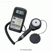 Custom® Digital UV-intensity Meter, 1999~19,990㎼-/cm2 with UV Sensor, 70×25×h131mm, 335g, 디지털 자외선 강도계