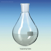 SciLab® 24/40 or 29/32 DURAN glass Evaporating Flask, 100~3000㎖ Made of Joining Original DURAN® Flask, Borosilicate Glass 3.3, 에바포레이팅 플라스크