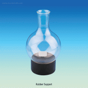 Stackable PP / Rubber Universal Round Flask Support, Up to Max. 1-/10-Lit for Round Bottomed-Flasks /-Vessels /-Dishes, 만능 PP / Rubber 써포트, 둥근바닥 기물용