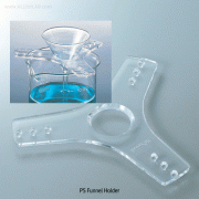 PS Funnel Holder, Heat Resistance -10℃~+70/80℃ Ideal for Use with Beakers(500~2000㎖ & od Φ160mm or Down), PS 펀넬 홀더