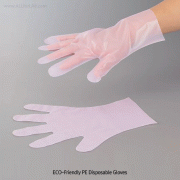 ECO-Friendly PE Disposable Gloves, for Variety Uses, Embossed Surface Made by ECO-Friendly Polyethylene(PE), 친환경소재 다용도 일회용 장갑
