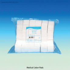 Medical Cotton Pads, Ideal for Absorption and Cleaning, 3.5cm×4cm, 450g Made of 100% Prue Absorbent Cotton, Disposable Use, Convenient, Multiuse Clean and Tidy, 탈지면