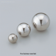 Fine Stainless-steel Ball, Φ1.6 ~ Φ25.4 mm Made of Stainless-steel (SUS#304), Anti-corrosion, 비자성 스텐레스 볼