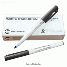 Camlab® Biotech Marker Pen, for Low-Temperature up to －135℃, 0.5mm Tip for Especial Use “Write-On-PE and PP”, 저온 Bio용 마킹펜