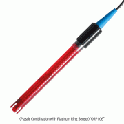Trans® Redox Electrodes, Combination Type, Glass / Plastic Shaft, BNC-plug Connections with 1m Cable, High Precision & Accuracy, Redox 전극