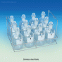 SciLab® B.O.D. Bottle Racks, for 60 & 300㎖ with 12-and 20-holes, Stackable, 스텐선 바틀 랙
