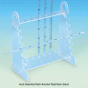 Acryl Assembly Multi-function Pipet Rack-Stand, 7~14 Places with 7-horizontal and 7-vertical Places, 다기능 조립식 아크릴 피펫 랙-스탠드