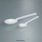 Burkle®  PS Clean Spoons, Individually Packed in Clean Room, 2.5/10㎖ Ideal for Sampling of Powder, Sterile & Non-sterile, PS 크린 스푼
