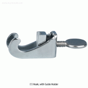 SciLab® Hook/Square Connector, for Clamps & Lab-frames Suitable for Φ12.7mm Pipe & Rod, 훅/4각 커넥터